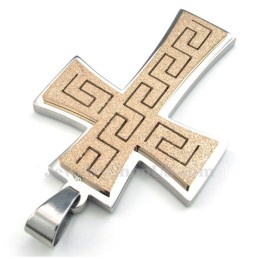 Titánový Náhrdelník S Krížom (Retiazka Zadarmo)