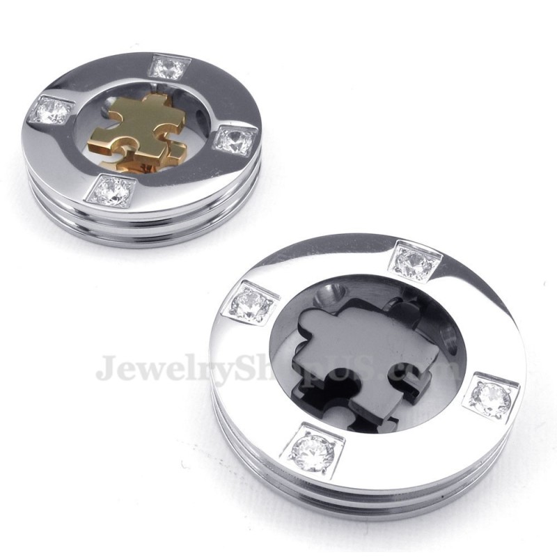 Titánový Prívesok S Mužskými A Ženskými Symbolmi Pre Páry (Retiazka Zadarmo) (Jeden Pár)