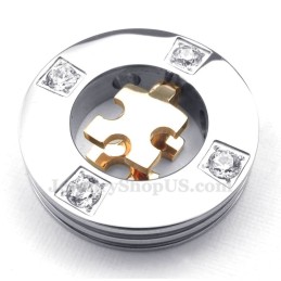 Titánový Prívesok S Mužskými A Ženskými Symbolmi Pre Páry (Retiazka Zadarmo) (Jeden Pár)