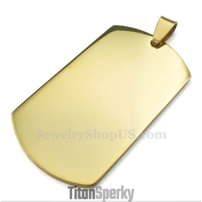 Titánovo-Zlatý Prívesok S Kartami (Retiazka Zadarmo)