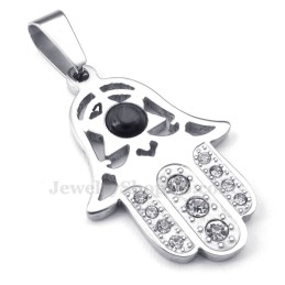 Nádherný Titánový Náhrdelník S Príveskom Na Ruku (Retiazka Zadarmo)