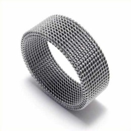 Unisexový Titánový Prsteň S Rozmermi 8 Mm