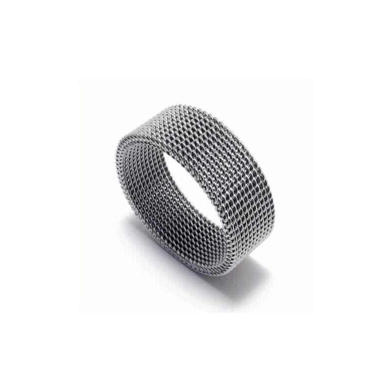 Unisexový Titánový Prsteň S Rozmermi 8 Mm