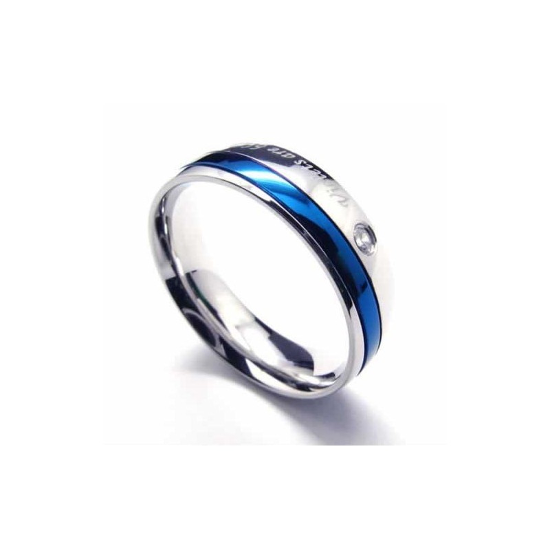 Mm Diamantový Unisex Titánový Prsteň Mm Diamantový Unisex Titánový Prsteň