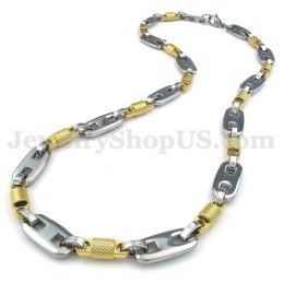 Módny Pánsky Titánový Náhrdelník