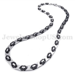 Vynikajúci Pánsky Titánový Náhrdelník S Retiazkou
