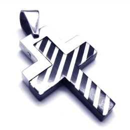 Titánový Prívesok S Krížom V Novom Štýle