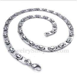 Pánsky Titánový Náhrdelník S Polmesiacmi