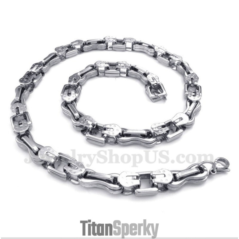 Pánsky Vrstvený Titánový Náhrdelník