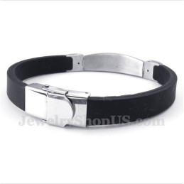 Pánsky Titánový Diamantový Kaučukový Náramok