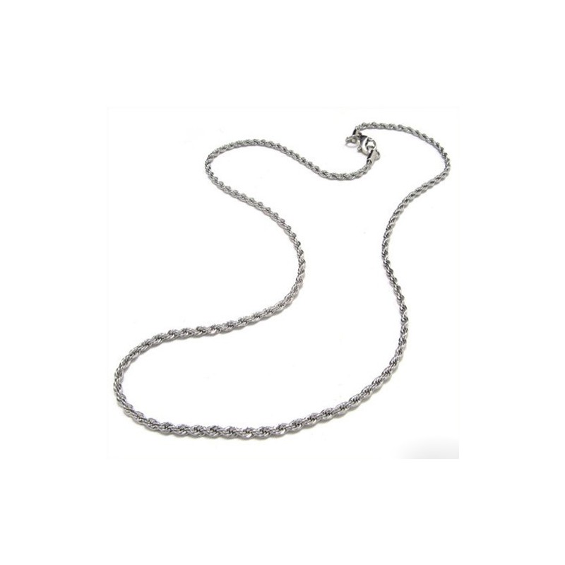 20,1-Palcový Titánový Náhrdelník S Jemnými Vlnkami