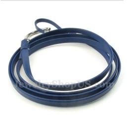 Pánsky Titánový Kožený Náramok