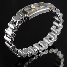 Pánske Titánové Diamantové Náramky