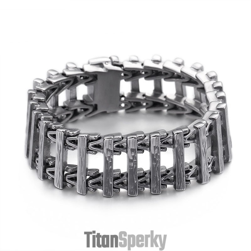 Pánsky Titánový Náramok Retro Chic Keel