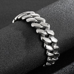 Titánový Náramok Chic Wind V Tvare Diamantu
