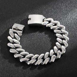 Titánový Náramok Chic Wind V Tvare Diamantu
