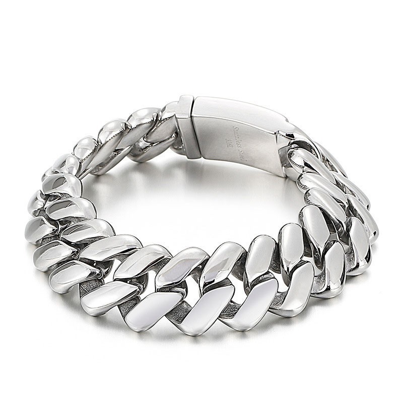 Titánový Náramok Chic Wind V Tvare Diamantu