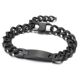 Módny Titánový Náramok Bent Brand Plus Tail Chain Pre Mužov