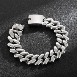 Titánový Náramok Chic Wind V Tvare Diamantu