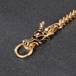 Titánový Náramok S Dračím Motívom Fashion Street