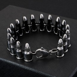 Elegantné Gotické Rockové Doplnky, Pánske Náramky Bullet