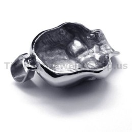 Prívesok S Lebkou Z Čistého Titánu - Retiazka Zadarmo