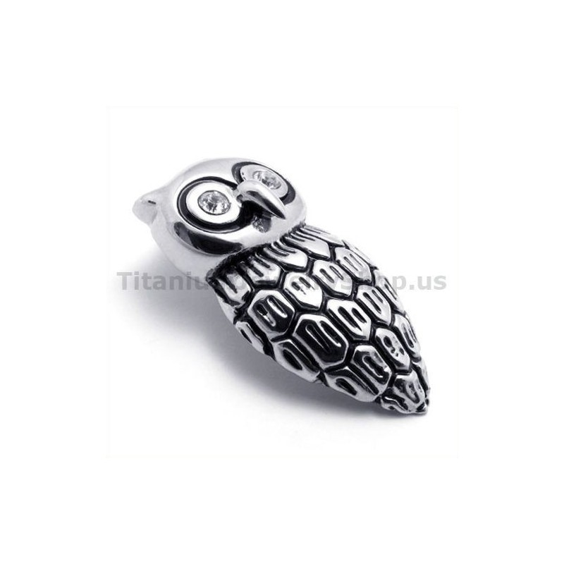 Titánový Prívesok S Diamantom - Retiazka Zadarmo