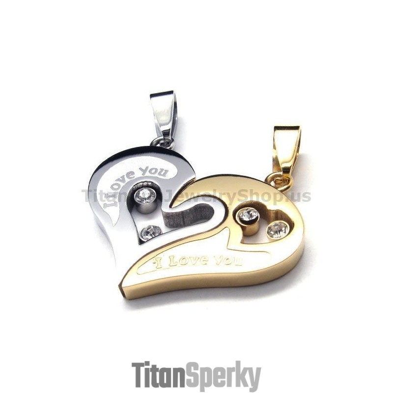 Titánové Prívesky Pre Milovníkov S Retiazkami Bez Diamantov