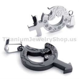 Prívesky Z Čierneho Titánu Pre Milovníkov S Retiazkami Bez Diamantov