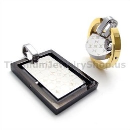 Titánové Prívesky Pre Milovníkov Pre Neho A Pre Ňu - Retiazky Bez Príveskov