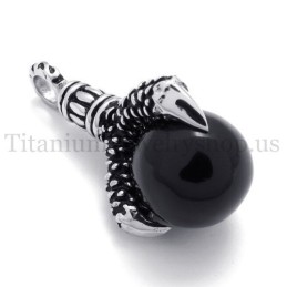 Titánový Prívesok S Orlími Labami A Čiernym