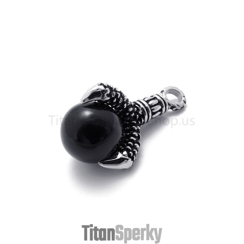 Nový Klasický Titánový Prívesok S Magickou Guľou Nový Klasický Titánový Prívesok S Magickou Guľou