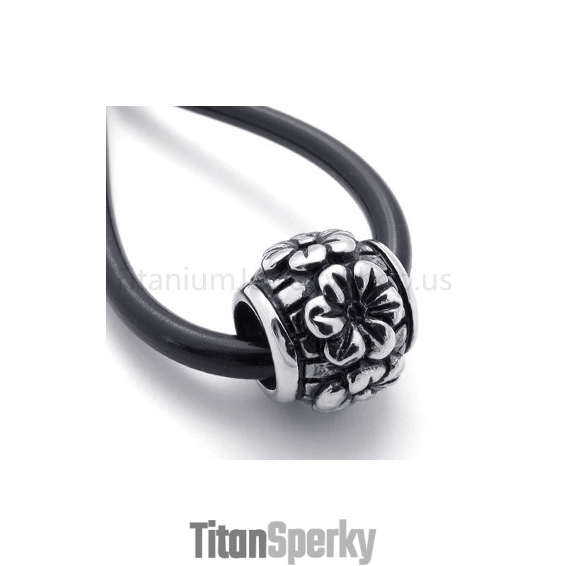 Nový Titánový Prívesok S Klasickým Potlačeným Vzorom