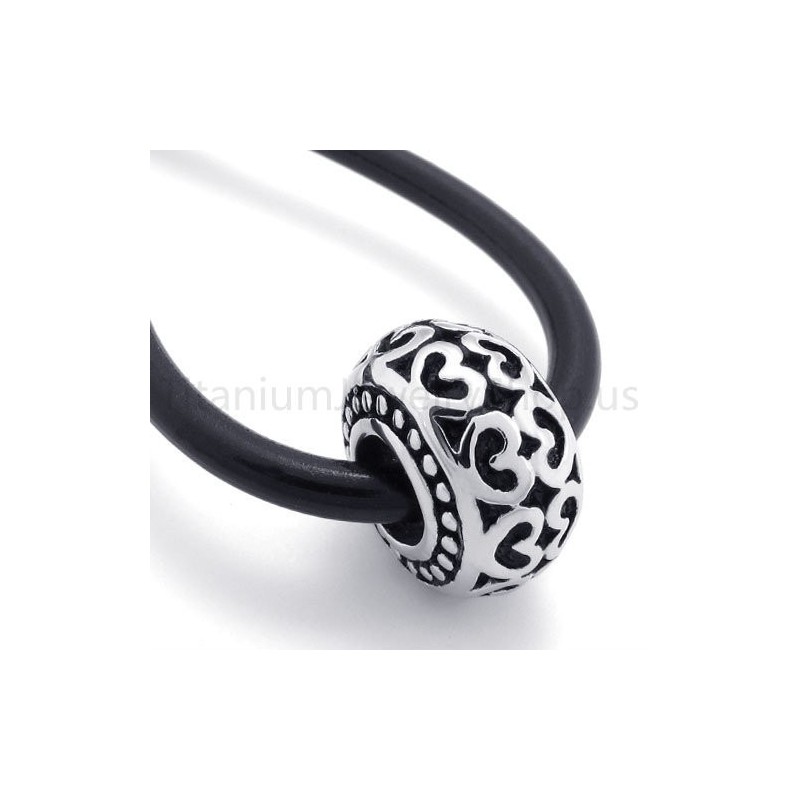 Nový Klasický Perlový Titánový Prívesok Pre Šťastie