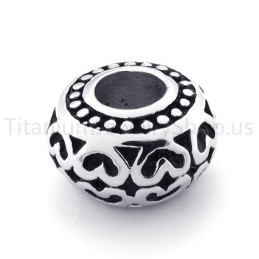 Nový Klasický Perlový Titánový Prívesok Pre Šťastie