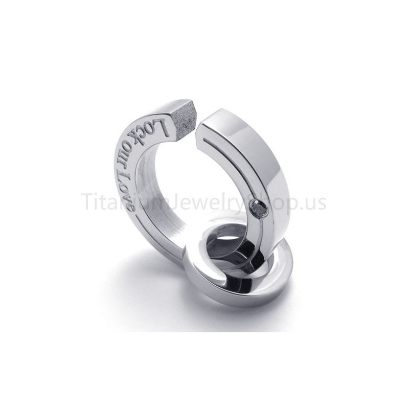 Nový Prívesok S Príveskom Fracture Ring, Strieborný Titán Nový Prívesok S Príveskom Fracture Ring, Strieborný Titán