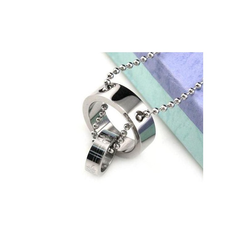 Prívesky Z Čistého Titánu, Ďatelina, Dvojitý Kruh