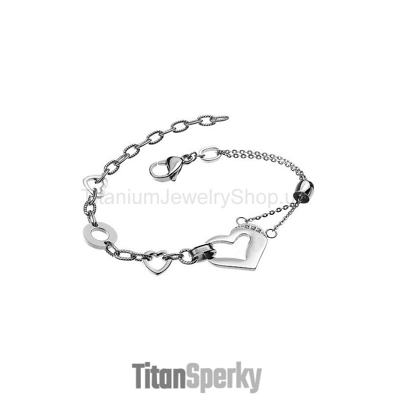 Titánový Náramok Sweetheart