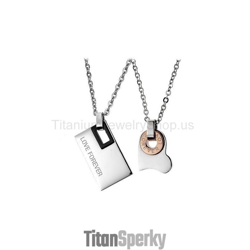 Prívesky Pre Milovníkov Z Titánu Love Forever