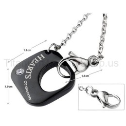 Prívesky Z Titánu S Motívom Srdca Spájajúceho Milencov