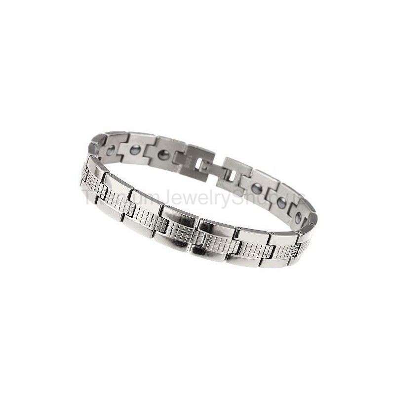 8,5-Palcový Pánsky Titánový Náramok