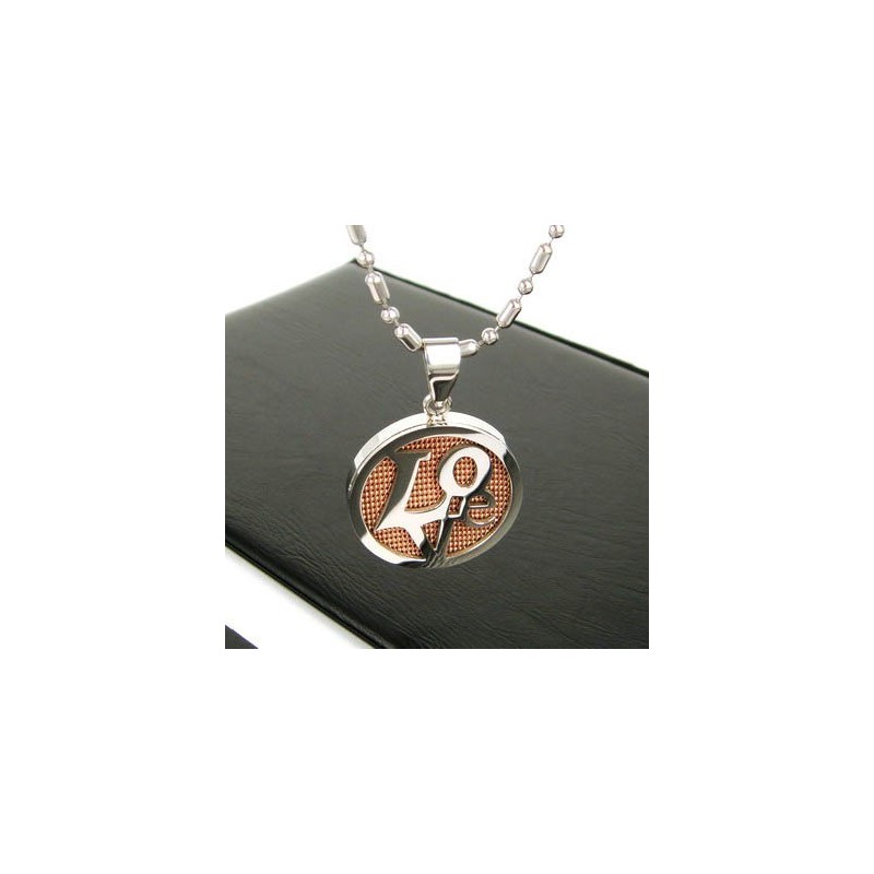 Náhrdelník S Príveskom Z Ružového Zlata A Čistého Titánu Sutra Man, Darček