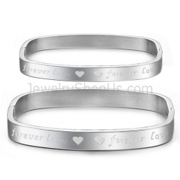 Tatánové Štvorcové Náramky "Foreverlove" Pre Pár C865