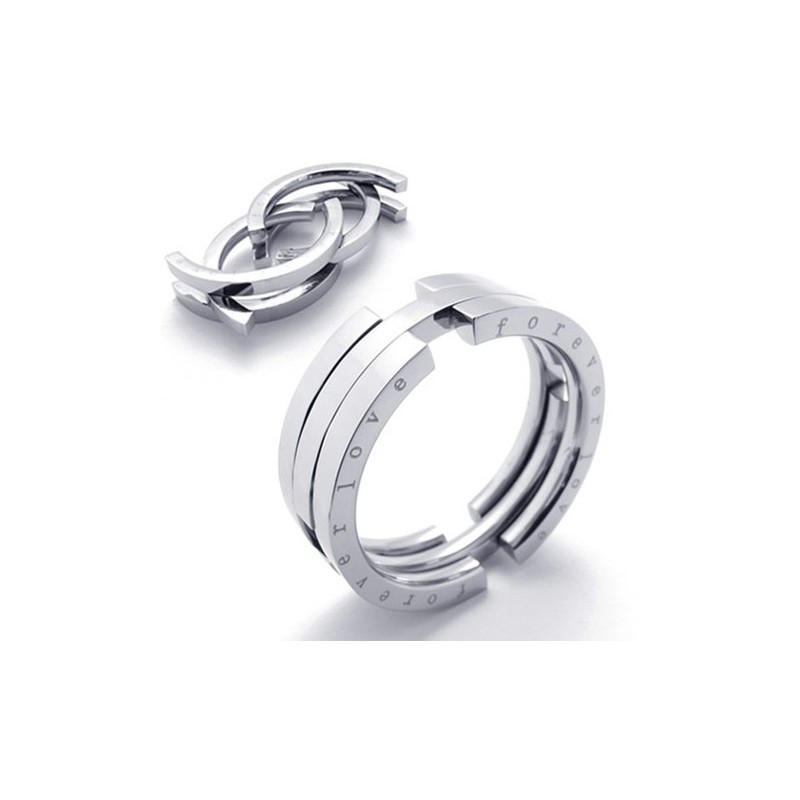 Titánový Prsteň Puzzle