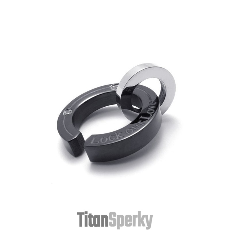 Titánový Prívesok Black Diamond Lovers Pre Ženy Titánový Prívesok Black Diamond Lovers Pre Ženy