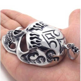 Titánový Prívesok S Maskou Lebky