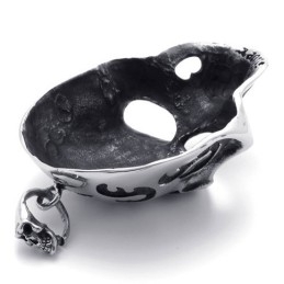 Titánový Prívesok S Maskou Lebky