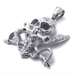 Titánový Prívesok S Lebkou