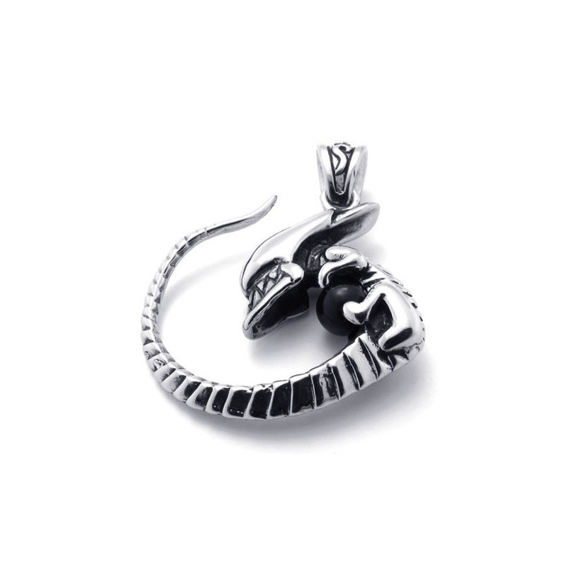 Titánový Prívesok S Čiernym Diamantom