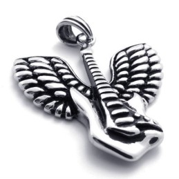 Titánový Prívesok S Guitarou Wings